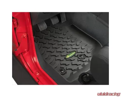Quadratec Ultimate All Weather Floor Liners Front Pair Jeep Wrangler Unlimited 4-Door JK 2014-2018 - 14254 0311